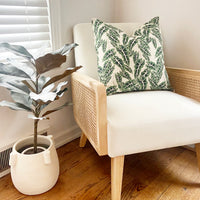 Alocasia Throw Pillow Cover