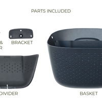 Eco Charcoal Wall Planter