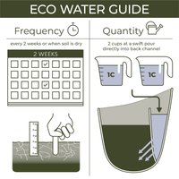 Eco Charcoal Wall Planter