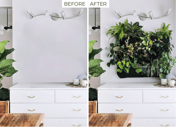 Pocket 3 Black Wall Planter