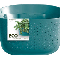 Eco Teal Wall Planter