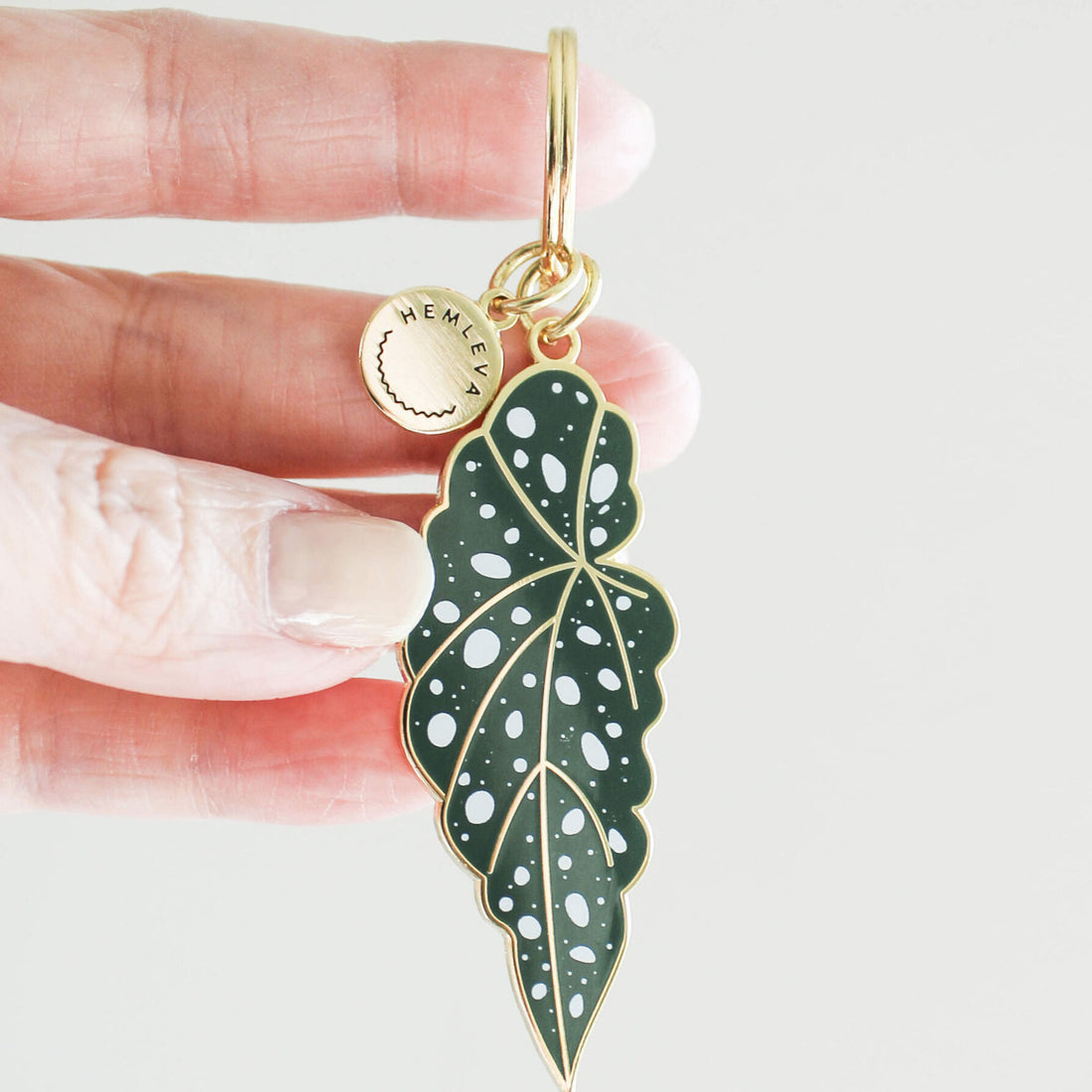 Begonia Maculata Keychain