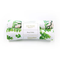 Living Pattern Burp Cloth Begonia & Fern 2PK