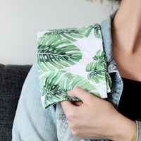 Living Pattern Burp Cloth Monstera & Xanadu 2PK