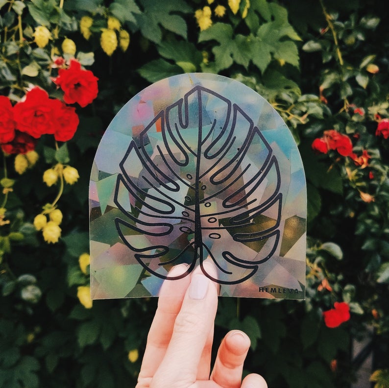 Monstera Suncatcher