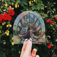 Monstera Suncatcher