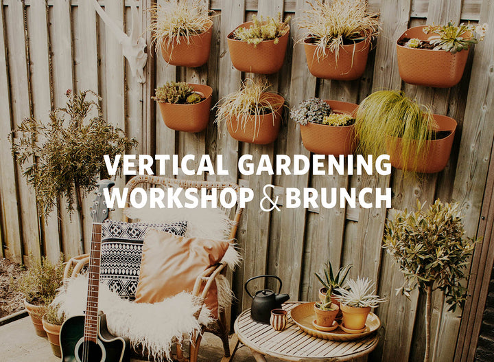 Wally Eco Vertical Gardening Workshop & Brunch at Colonial Gardens