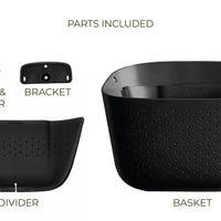 Eco Black Wall Planter