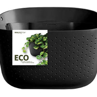 Eco Black Wall Planter