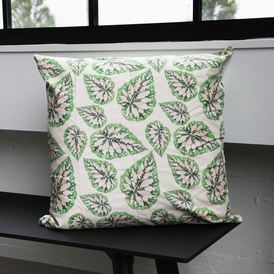 Begonia Throw Pillow Cover