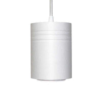 Small Matte White 20 Watt Aspect Pendant Light