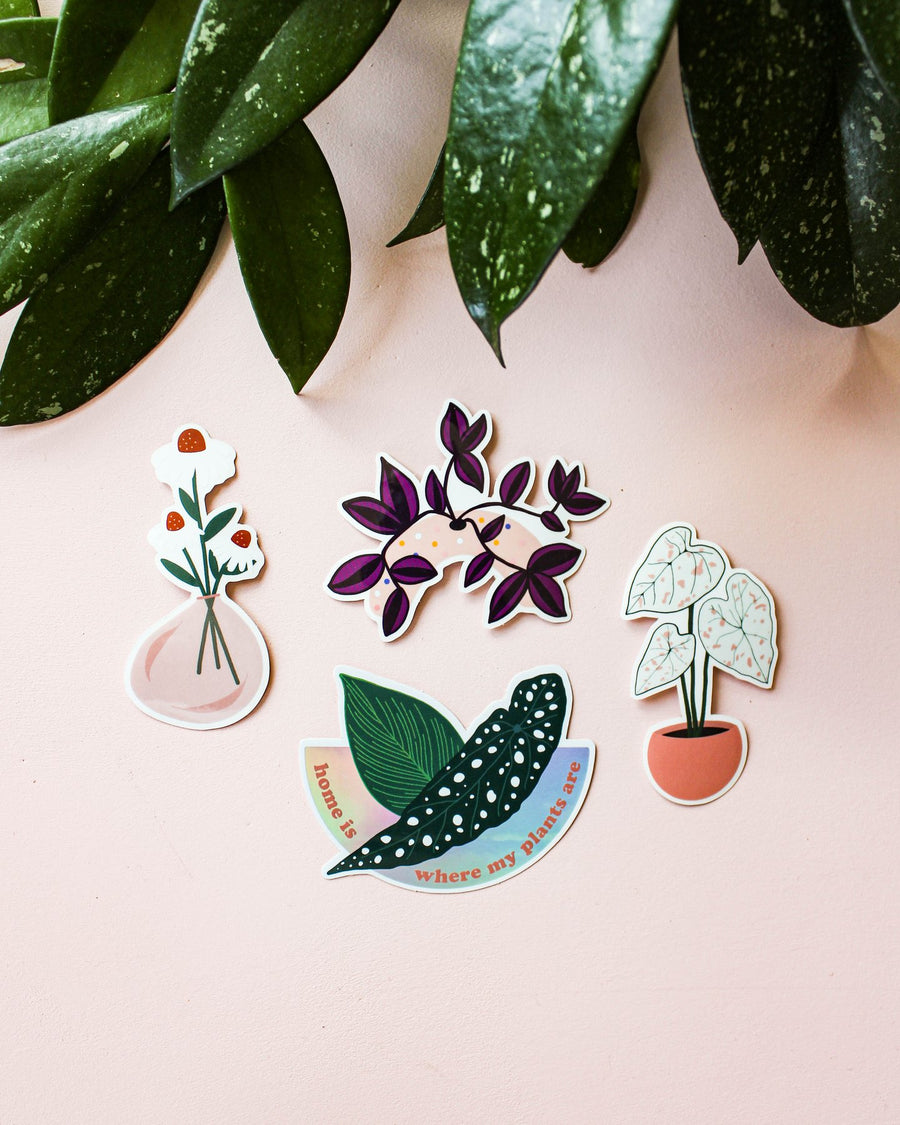 Botanic Blends Sticker Botanical Sticker Pack – WallyGrow